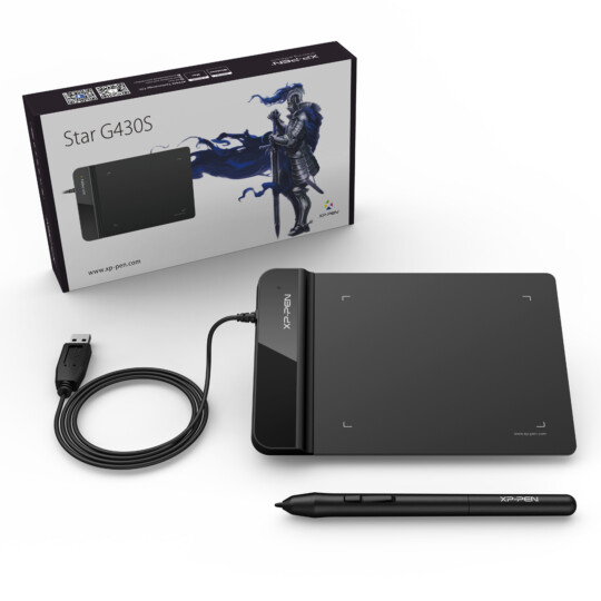 Mesa Digitalizadora XP-Pen Usb Pequena 5080 LpI Preta - STAR G430S B