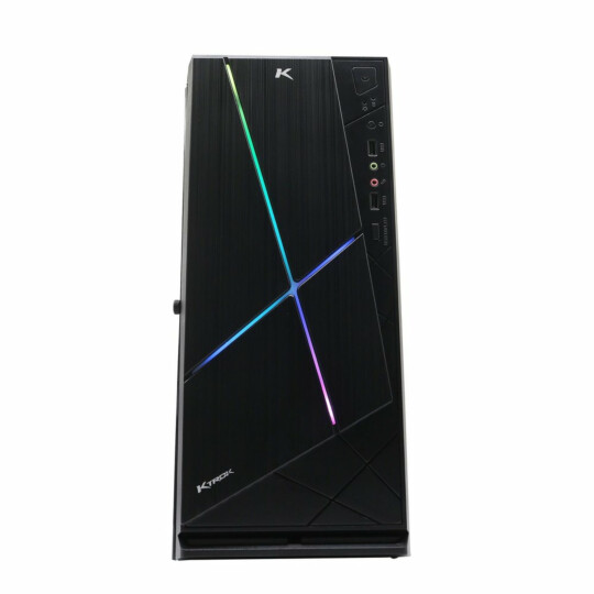Gabinete Gamer Ktrok com Led RGB e Lateral Acrílica - KT11