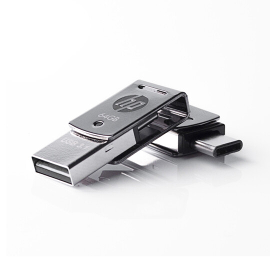 Pen Drive Tipo C 3.1 HP 64Gb + Usb A - X5000W