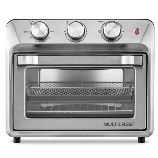 Air Fryer Forno 2 Em 1 Compacto 127V 25L 1500W Multilaser - CE180
