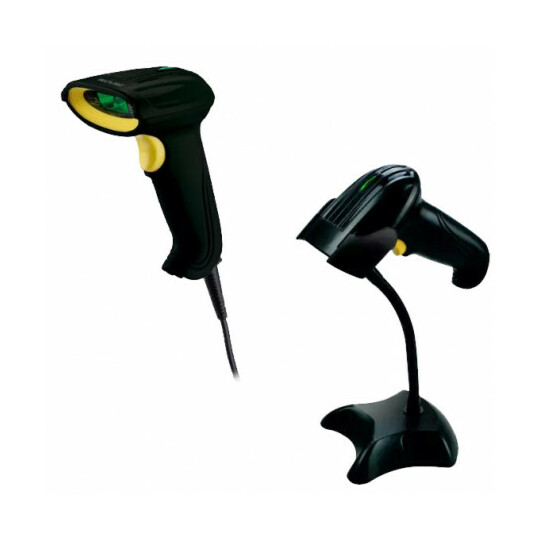 Leitor De Código Barras Laser Com Suporte Multilaser - GA142
