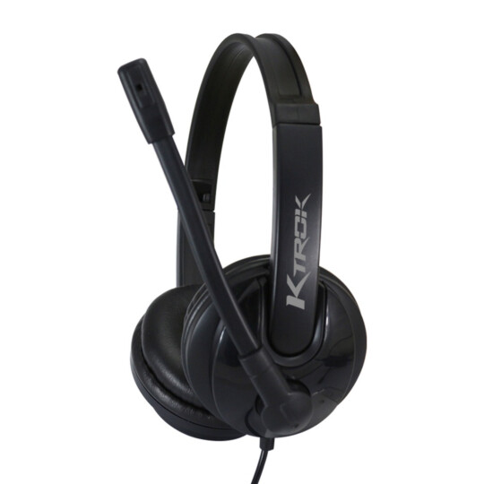 Fone Headset Usb com Microfone Corporativo Ktrok - KT-3033