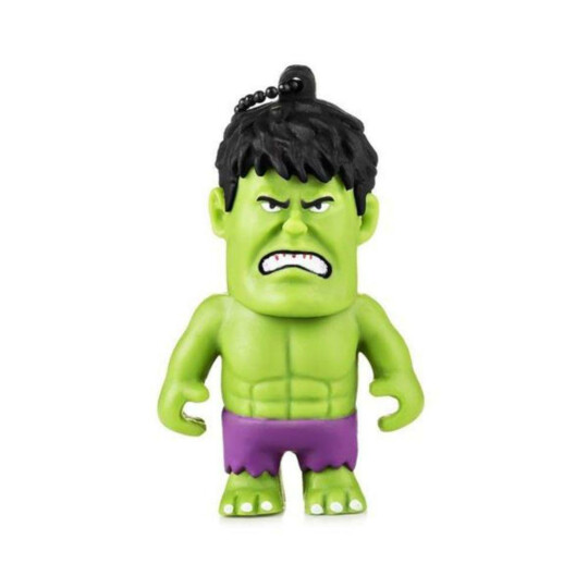 Pen drive Avengers Marvel Vingadores Hulk 8GB Multilaser - PD082