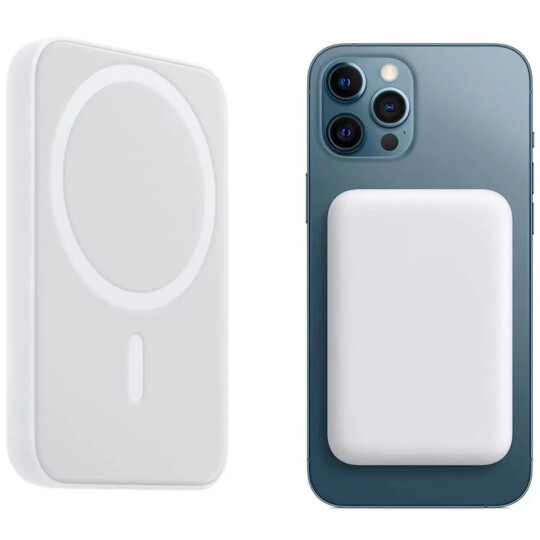 Power bank QI Sem Fio para Smartphones IOS IP 8/X/11/12/13 Slim Indução Magnética - 04031