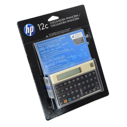 Calculadora Financeira HP 120 funções - 12C GOLD