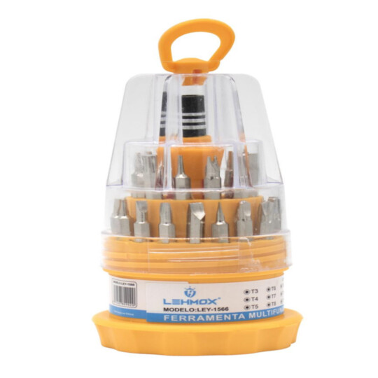 Kit Chaves de Precisão Ferramentas Multifuncionais Lehmox - LEY-1566