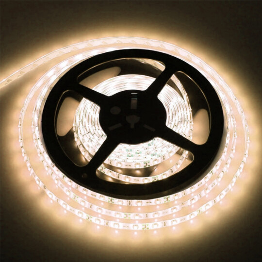 Fita de Led 5050 5 Metros Branco Quente LUX POWER - 5050BQ