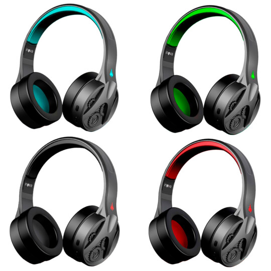 Headphone Bluetooth On-Ear sem Fio Sport INOVA - FON-6708