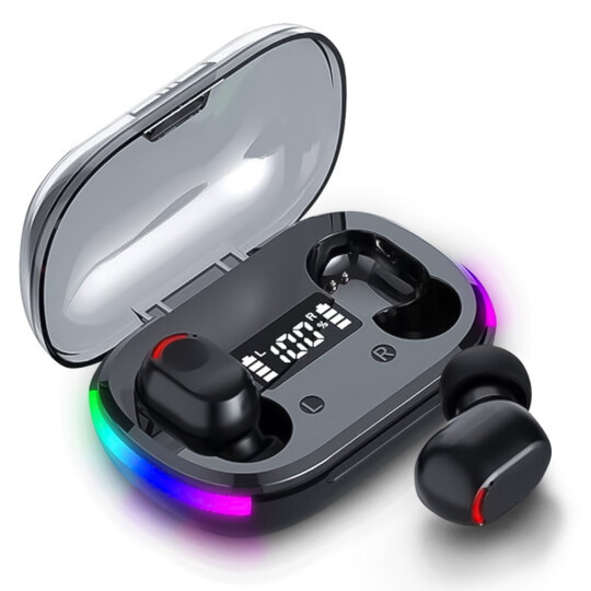Fone de Ouvido Sem Fio Bluetooth 5.1 com Case RGB KAPBOM - KA-851