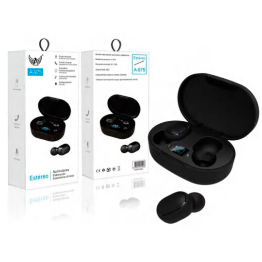 Fone Bluetooth Earphone sem Fio TWS Case com Display ALTOMEX - A-975