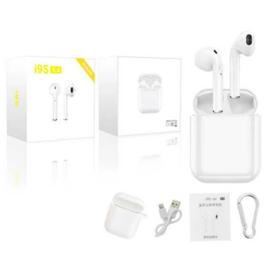 Fone de Ouvido Bluetooth I9S TWS sem Fio V5.0 ALTOMEX - A-553