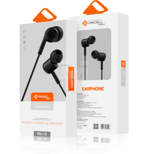 Fone de Ouvido Slim Intra-Auricular 998 PMCELL - FO-13