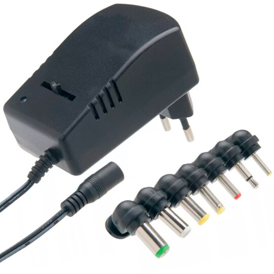 Fonte De Alimentação Universal Bivolt 30w 6 Plugs Grasep - D-30W