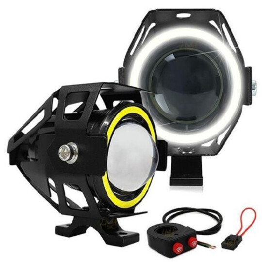 Farol De Milha para Moto Led Interruptor Neblina 12V Knup - KP-MT03