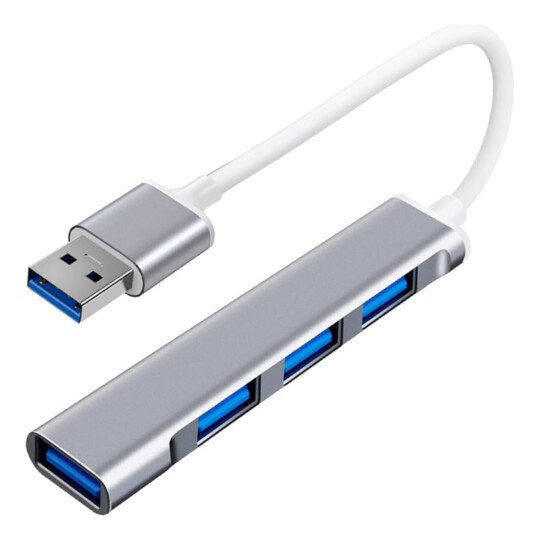 Hub USB 4 Portas USB 3.0 x 2.0 Alta Velocidade Knup - KP-HB503
