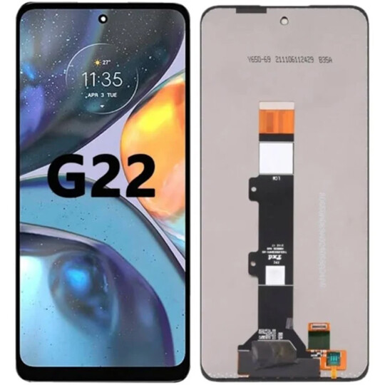 Tela Frontal Touch Display Moto G22 6G