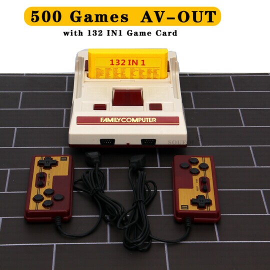 Mini Video Game Retro Com 132 Jogos E 2 Controles - FGYXJ-1