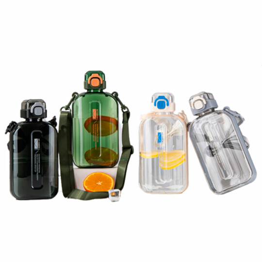 Garrafa de Agua 750 ml Squeze de Plástico com Alça Transporte - TOP1183