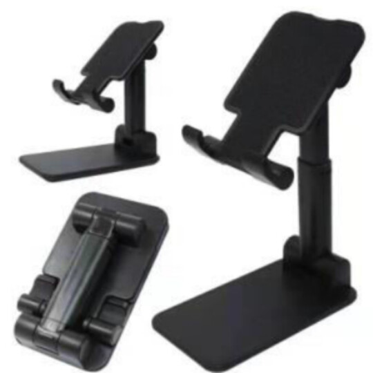 Suporte de Mesa Para Celular e Tablet Ajustável Verde - JE-017