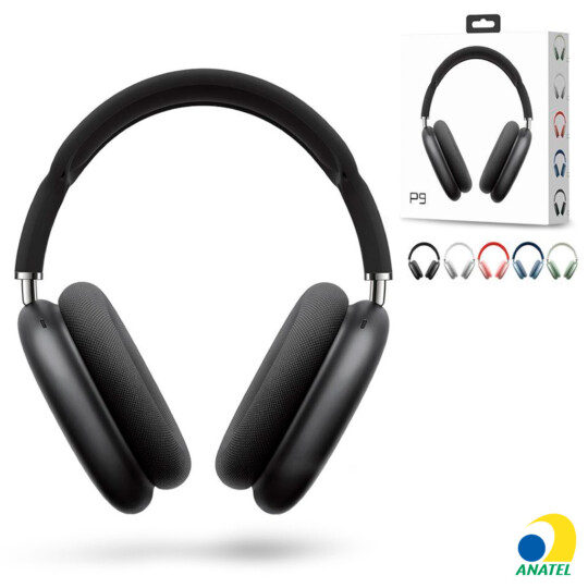 Headphone Bluetooth P9 sem Fio Recarregável Air PRO - ST-P9