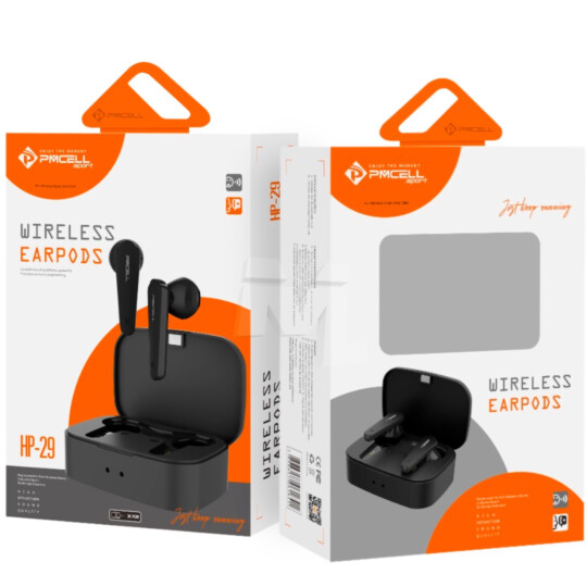 Fone Bluetooth 5.0 TWS Wireless Earpods PMCELL - HP-29