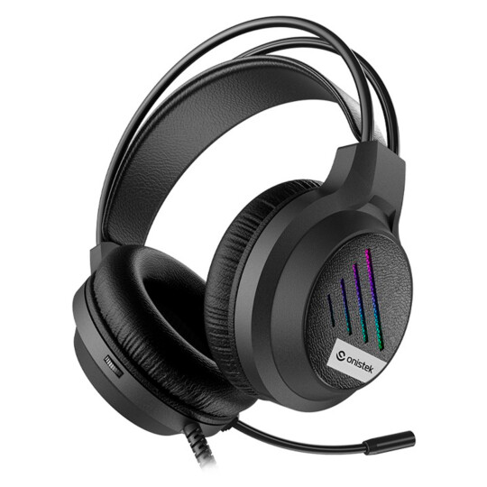 Headset Gamer Rgb P3 Usb Para Pc Ps4 Note Cor Preto ON-FN638