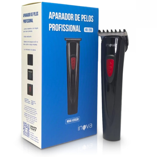 Máquina de Barbear sem Fio Recarregável INOVA - HQ-209