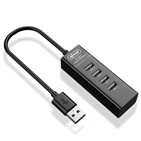 Hub USB 2.0 com 4 Portas USB Knup - KP-HB501