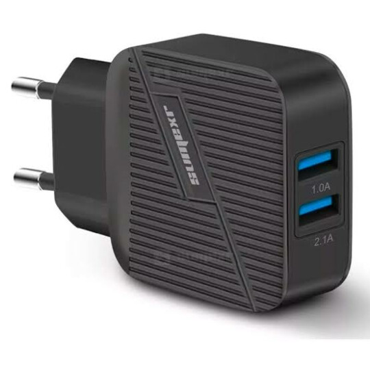 Carregador Turbo de Celular com 2 Entradas Usb Sumexr - SX-F5