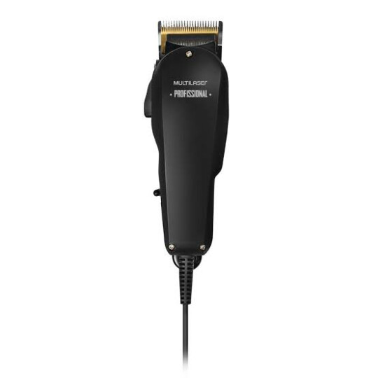 Máquina de Cortar Cabelo Profissional Titanium 4 em 1 127v 10w Preta Multilaser - EB036