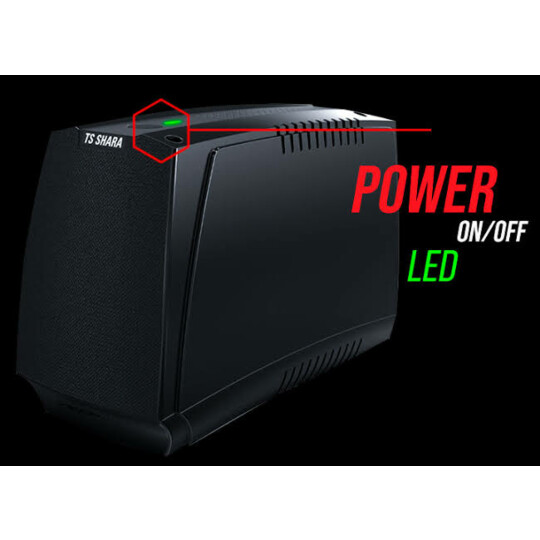 Nobreak Ups Compact XPro 1200VA Bivolt 115/220V 7A 1Bs/1Ba com 6 Tomadas Ts Shara - TS-4402