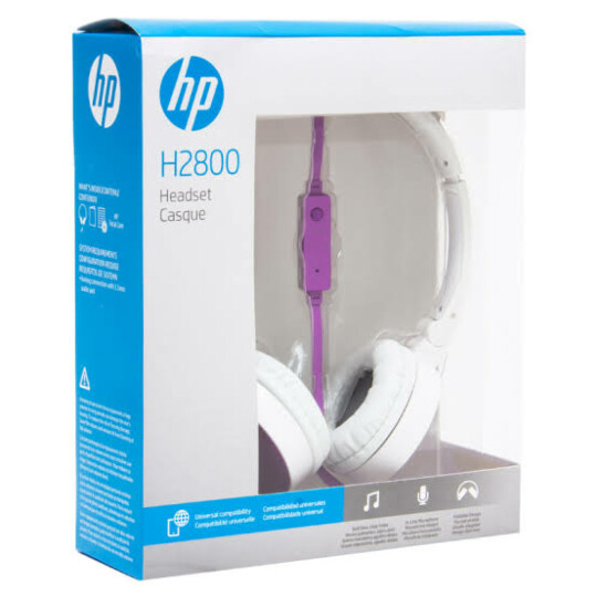 Headphone Dobrável HP Com Microfone Vermelho Cardinal - H2800 