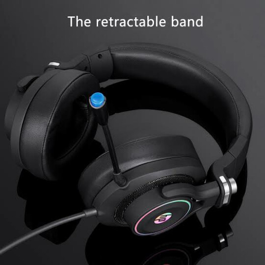 Headset Gamer HP RGB Estéreo Conexão P2 e USB Preto - H500