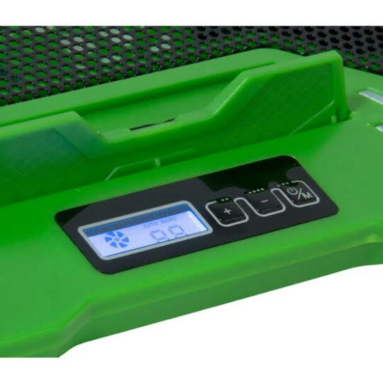 Base Gamer Warrior Master Cooler para Notebook com 5 FAN e Led Verde- AC292