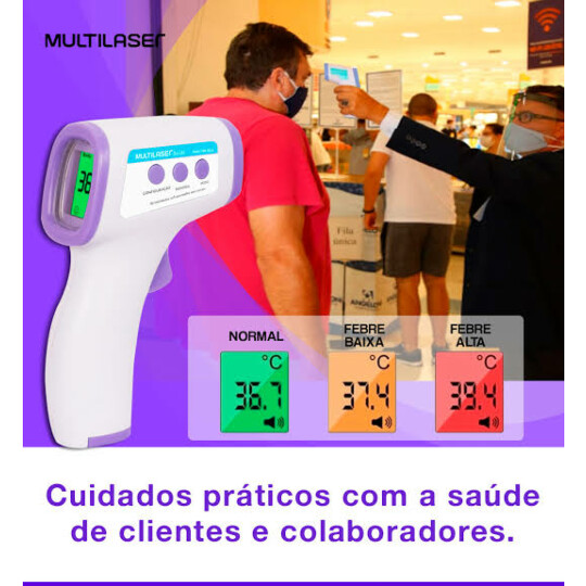 Termometro Infravermelho Sem Contato Multilaser - HC260