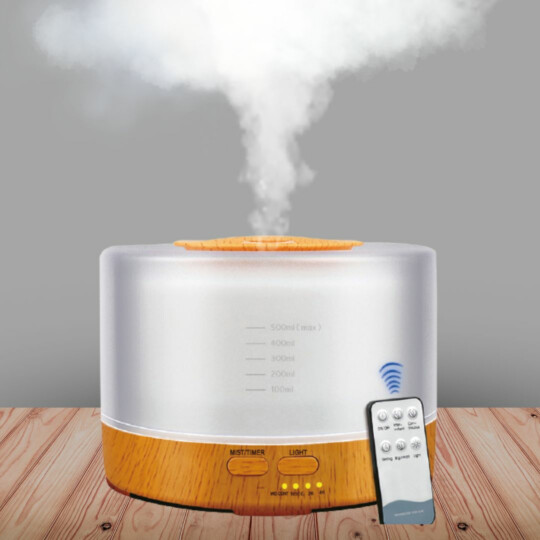Umidificador de Ar e Ambiente Difusor de Aromas 500ml KNUP - KP-UM616