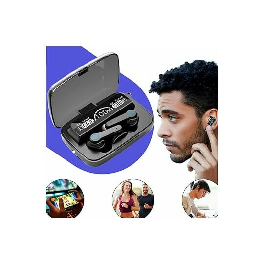 Fone de Ouvido Bluetooth sem Fio 5.3 Display LCD indicador de Bateria - ST-159C