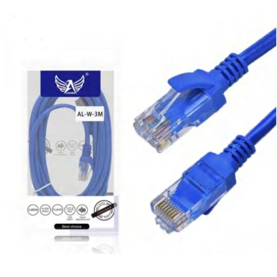 Cabo de Rede Cat5 Rj45 - 3 Metros AL-W-3M