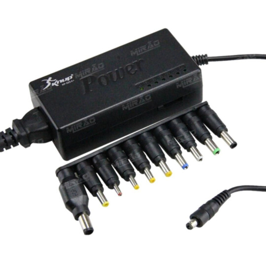 Fonte Universal para Notebook 10 Plugs Diferentes - KP/D-525A+