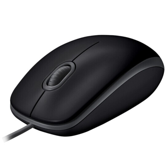 Mouse Logitech com fio Usb e Clique Silencioso - Silent M110 Preto