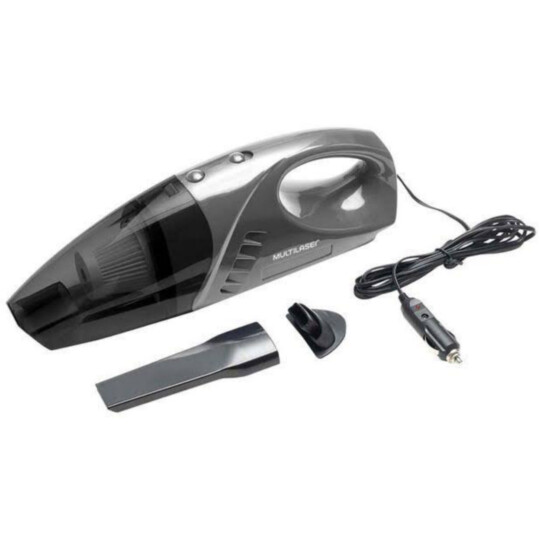 Aspirador de Pó e Água Multilaser Portátil Automotivo 2500PA 80W - AU614