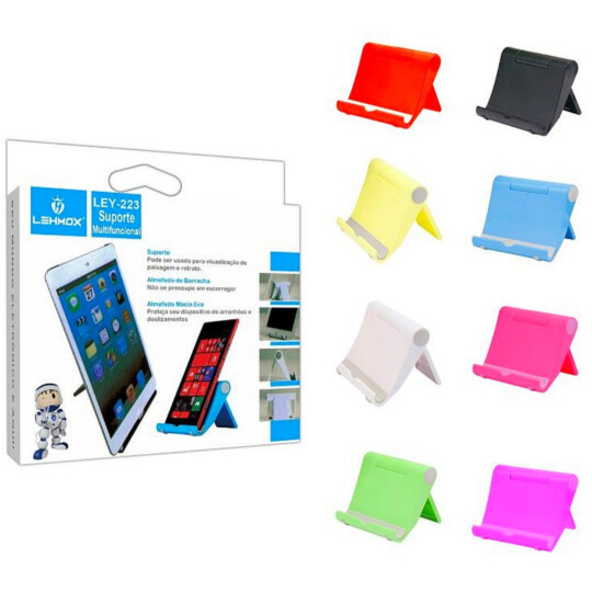 Suporte para Smartphones de Mesa Multifuncional Lehmox - LEY-223