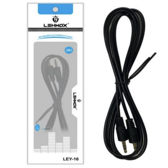 Cabo Auxiliar P2 x P2 com 1.4 Metros Lehmox - LEY-16