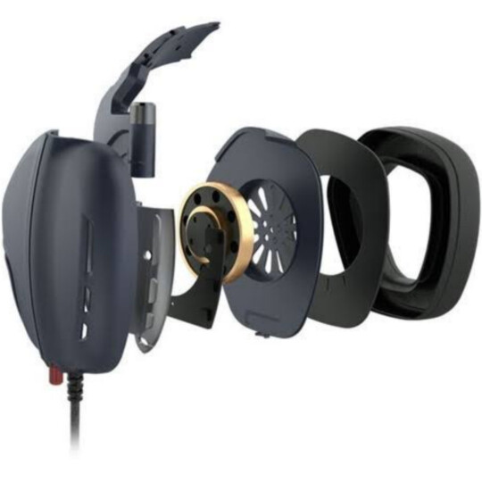 Fone Headset Gamer Usb com Microfone e Led RGB Lehmox - GT-F17
