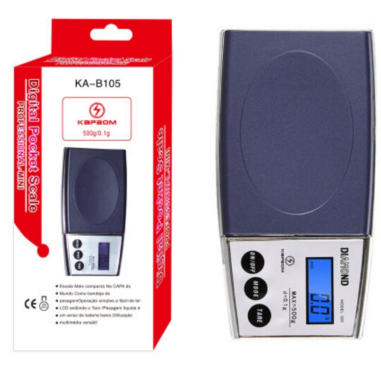 Balança Digital de Precisão Profissional para Joias - KA-B105