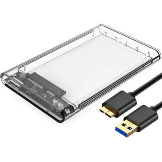 Case Para HD 2,5 Polegadas Usb 3.0 Transparente - BM757
