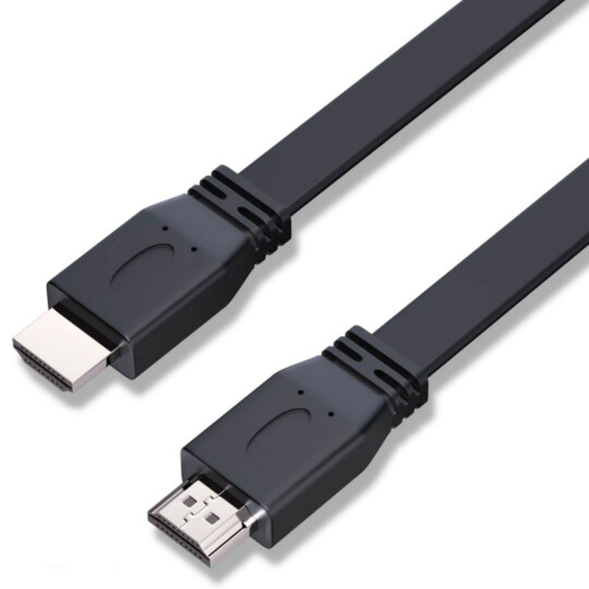 Cabo Hdmi 2.0 Achatado 1 Metro Full Hd 1080p - 03953