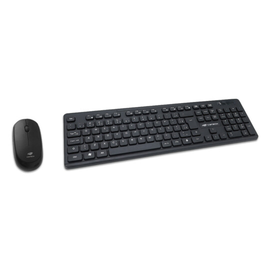 Kit Teclado + Mouse C3Tech Sem Fio Wireless ABNT2 - K-W20BK