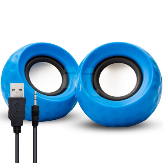 Caixa de Som Multimídia 6W Usb 2.0 P2 Knup - KP-7029
