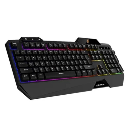 Teclado Membrana Gamer ABNT2 Anti-ghosting Retroiluminado Led RGB LEHMOX - GT-T3